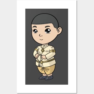 Khmer Cambodian Child Chibi Character Posters and Art